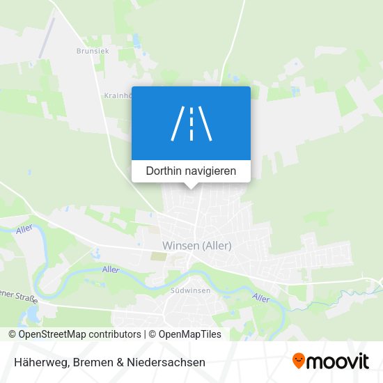 Häherweg Karte