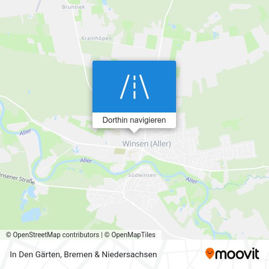 In Den Gärten Karte