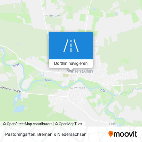 Pastorengarten Karte