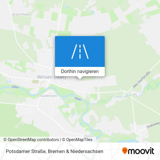 Potsdamer Straße Karte