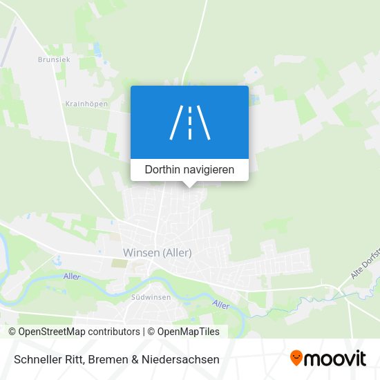 Schneller Ritt Karte