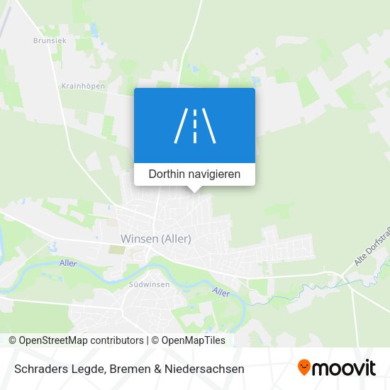 Schraders Legde Karte