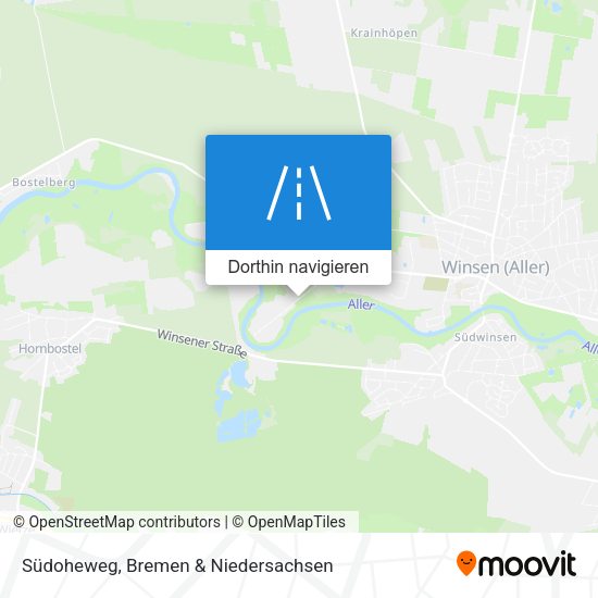 Südoheweg Karte