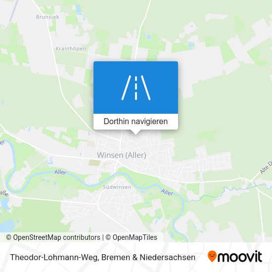 Theodor-Lohmann-Weg Karte