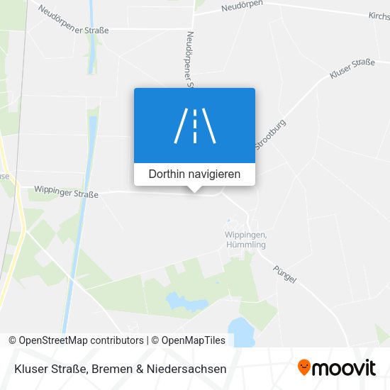 Kluser Straße Karte