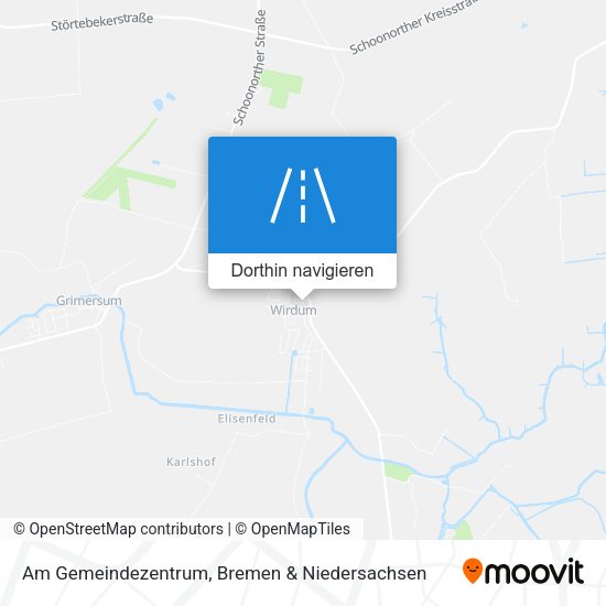 Am Gemeindezentrum Karte