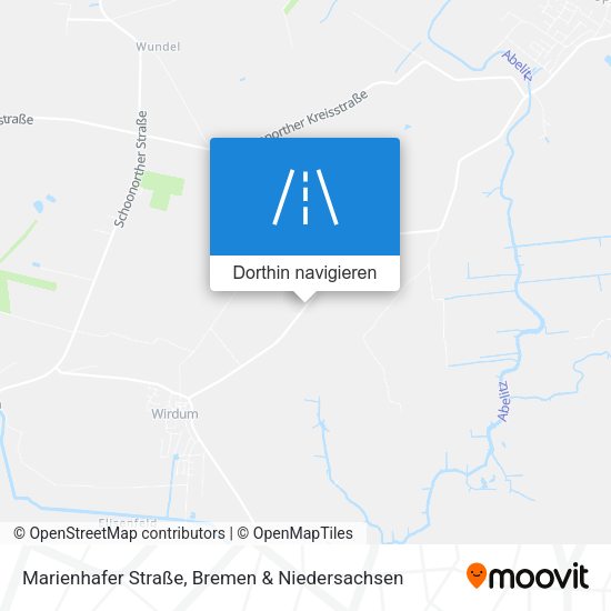 Marienhafer Straße Karte