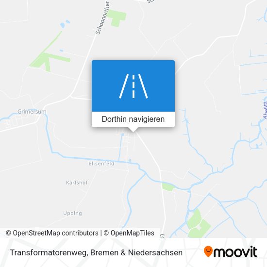 Transformatorenweg Karte