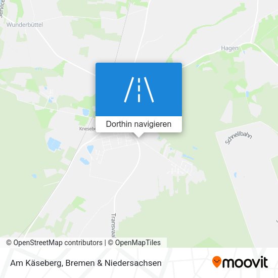 Am Käseberg Karte