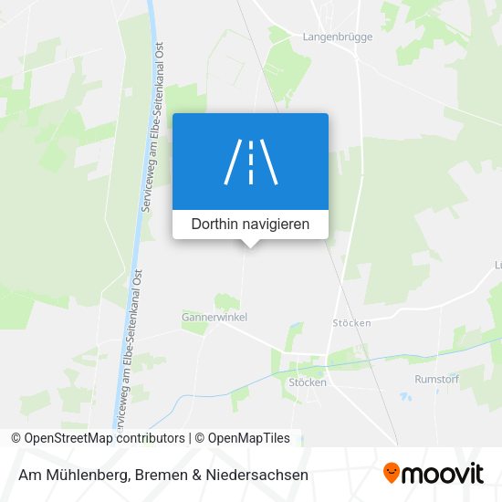 Am Mühlenberg Karte
