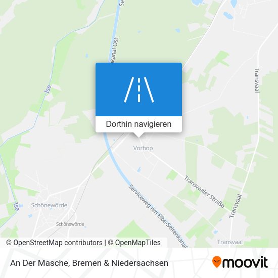 An Der Masche Karte