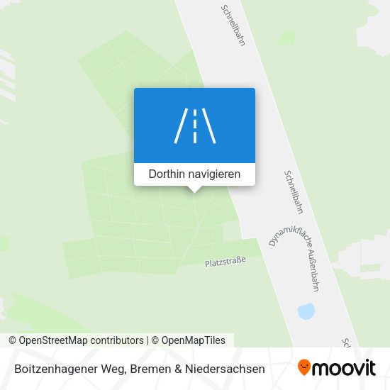 Boitzenhagener Weg Karte