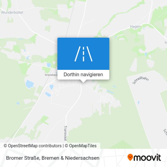 Bromer Straße Karte