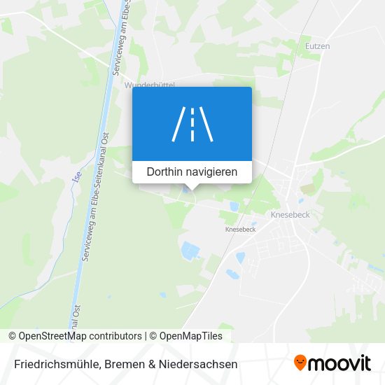 Friedrichsmühle Karte