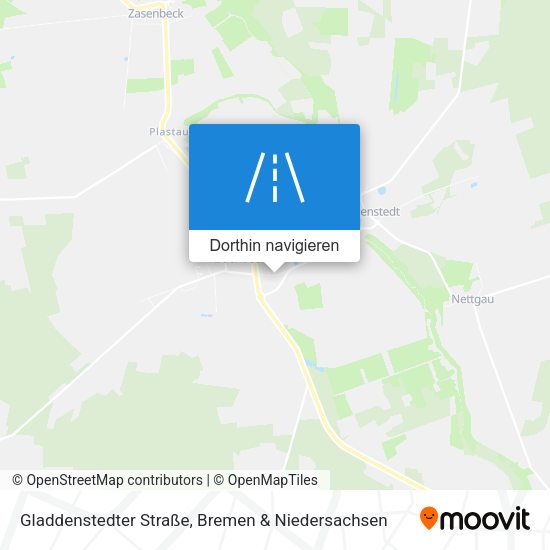 Gladdenstedter Straße Karte