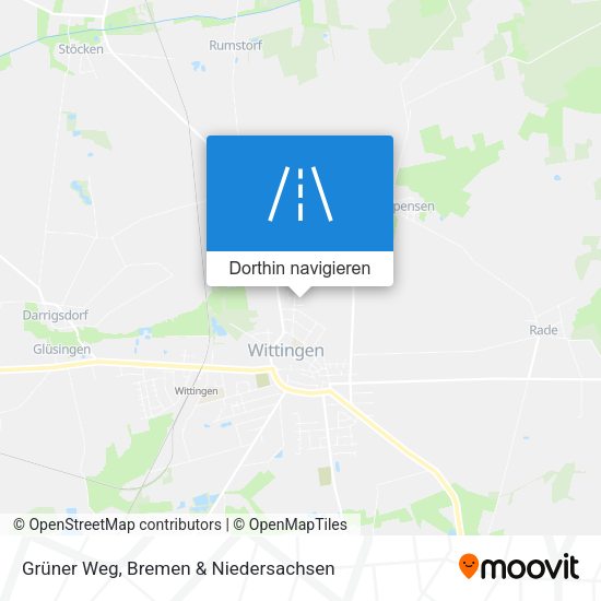 Grüner Weg Karte