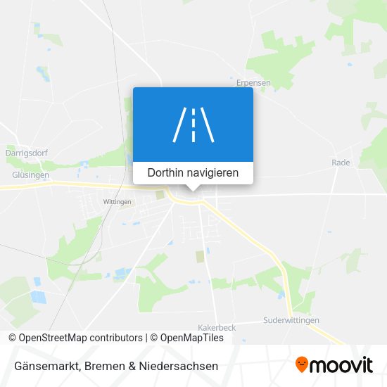 Gänsemarkt Karte