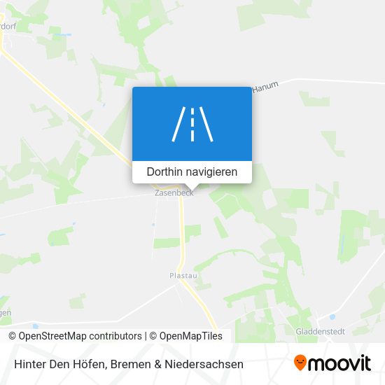 Hinter Den Höfen Karte