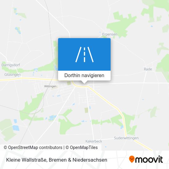 Kleine Wallstraße Karte