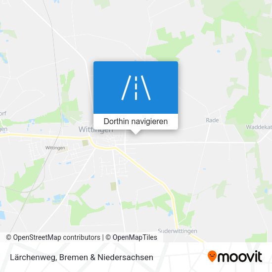 Lärchenweg Karte