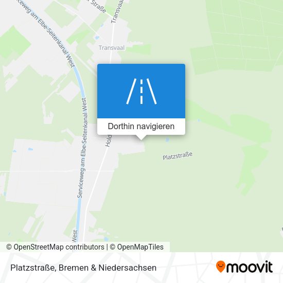 Platzstraße Karte