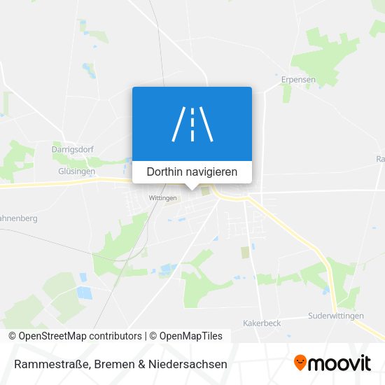 Rammestraße Karte