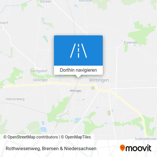 Rothwiesenweg Karte