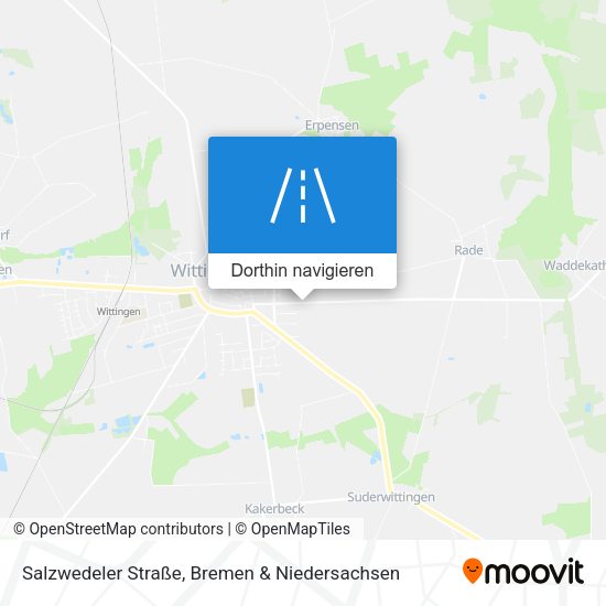 Salzwedeler Straße Karte