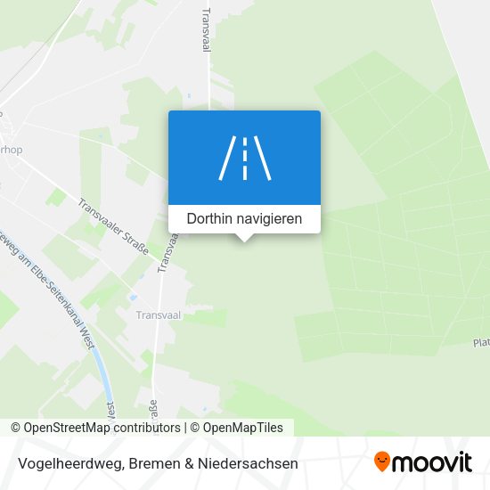 Vogelheerdweg Karte