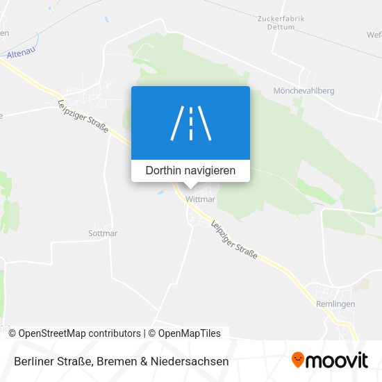 Berliner Straße Karte