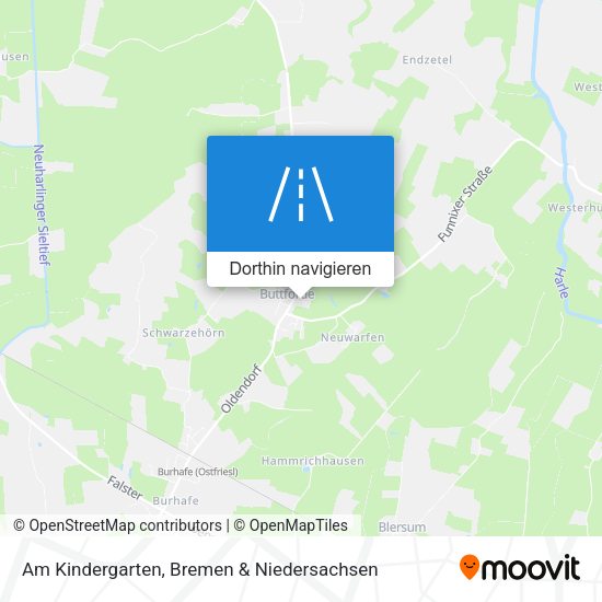 Am Kindergarten Karte