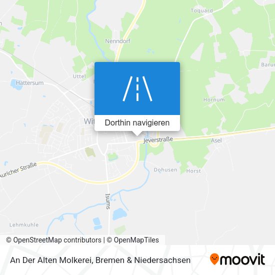 An Der Alten Molkerei Karte