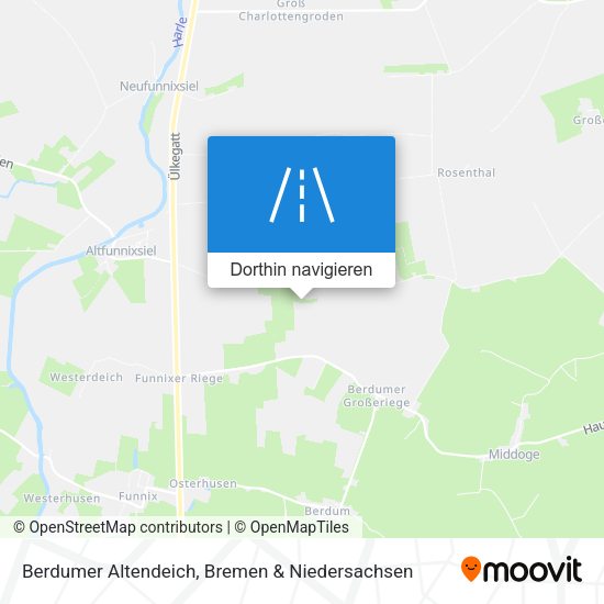 Berdumer Altendeich Karte