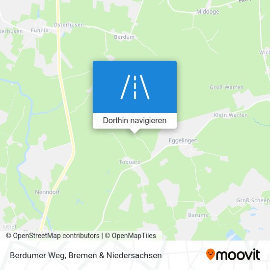 Berdumer Weg Karte