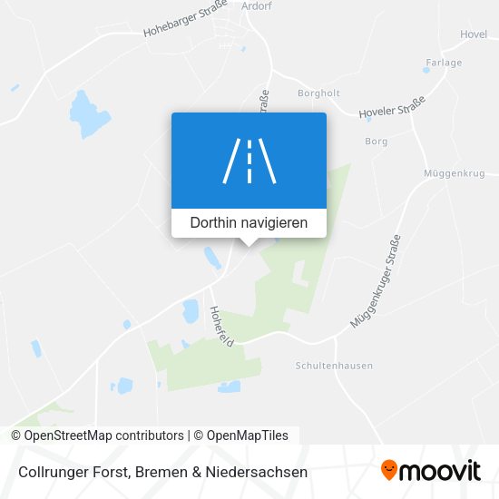 Collrunger Forst Karte
