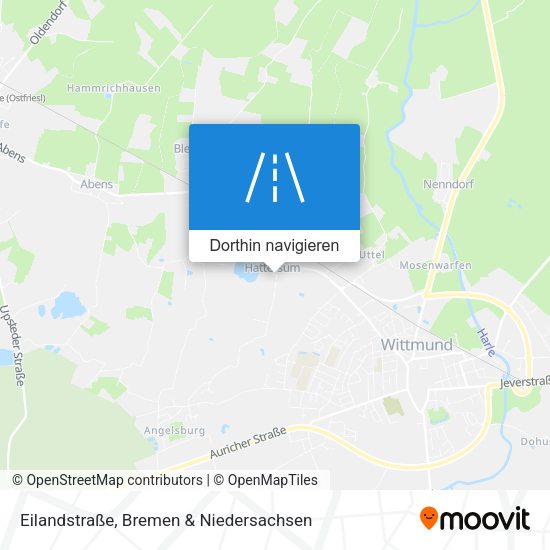 Eilandstraße Karte