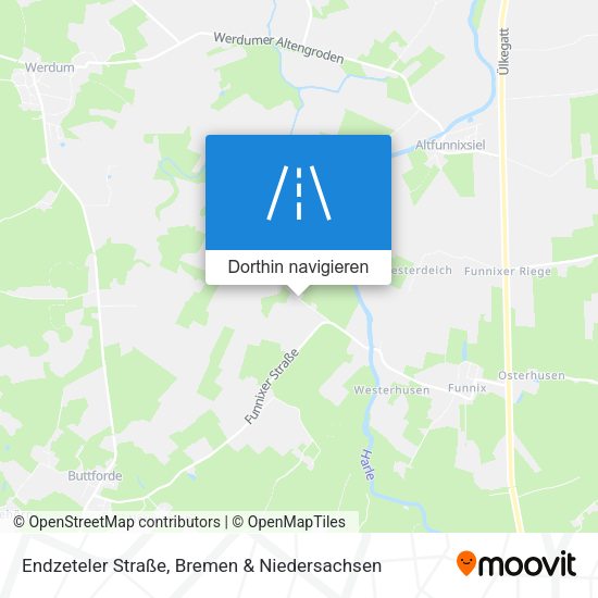 Endzeteler Straße Karte