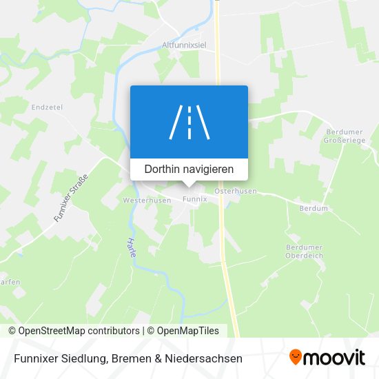 Funnixer Siedlung Karte