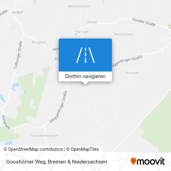 Gooshörner Weg Karte