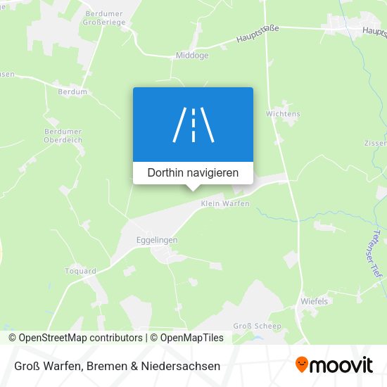 Groß Warfen Karte