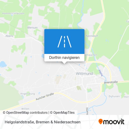 Helgolandstraße Karte