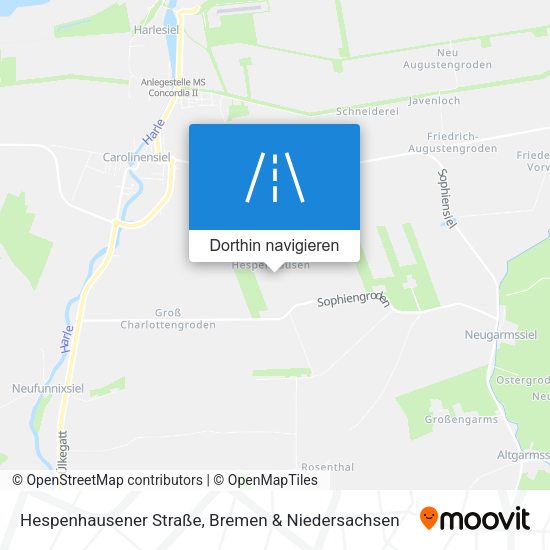 Hespenhausener Straße Karte