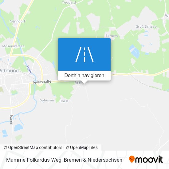 Mamme-Folkardus-Weg Karte
