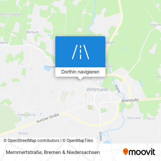 Memmertstraße Karte
