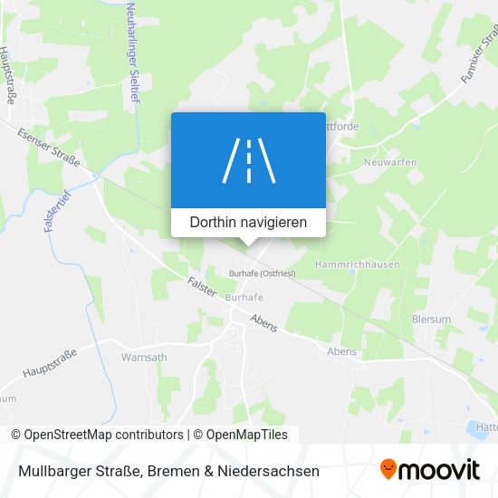 Mullbarger Straße Karte