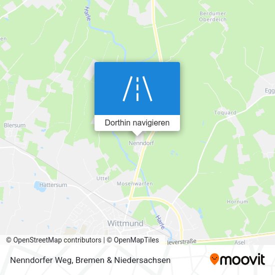 Nenndorfer Weg Karte