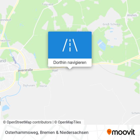 Osterhammsweg Karte