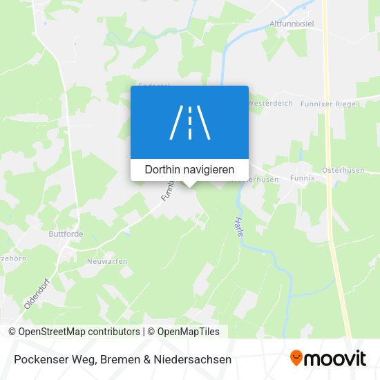 Pockenser Weg Karte