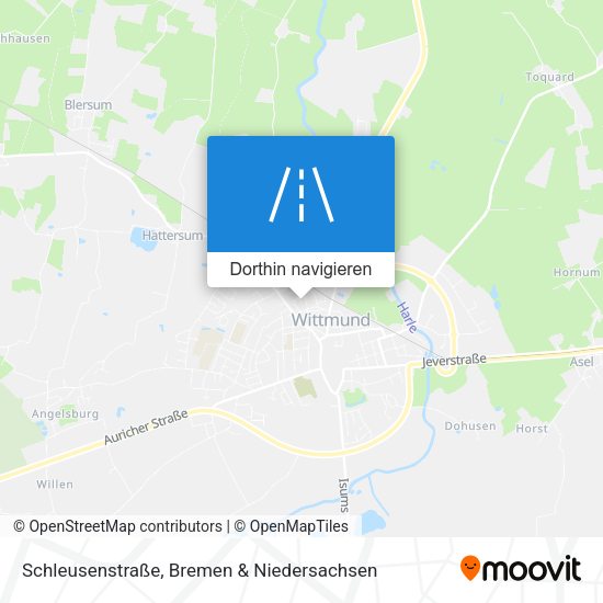Schleusenstraße Karte