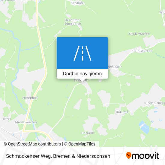 Schmackenser Weg Karte